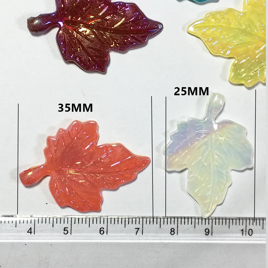 Maple Leaf Sequins Material Paillette 30x20mm 10pcs