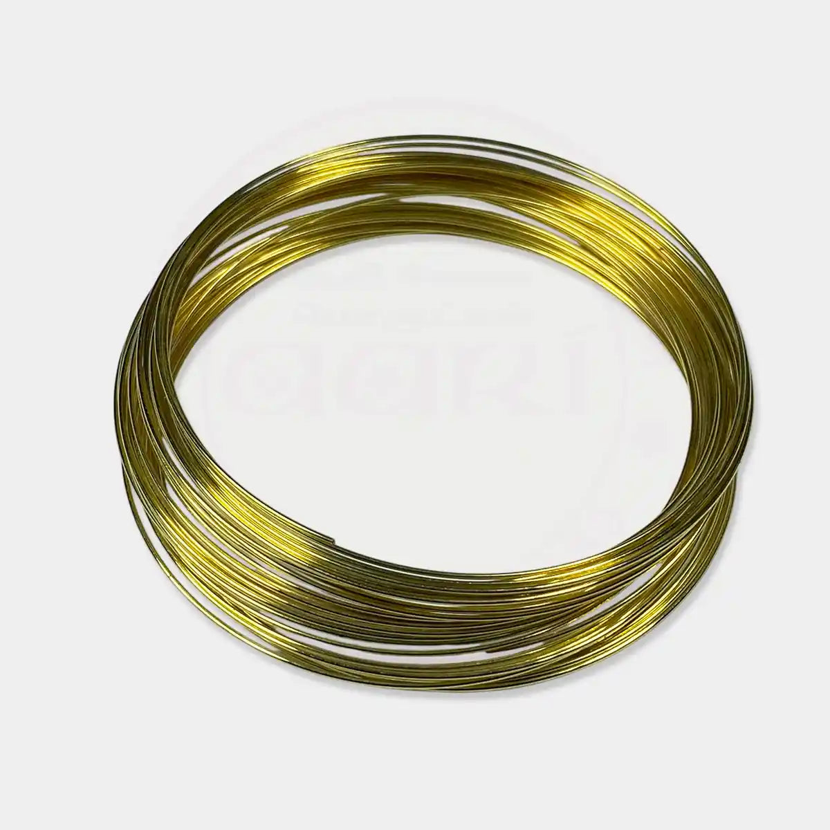 Memory Wire Color Memory Wire for Jewellery Making Golden Color 30 Loops – Sai Aari ...