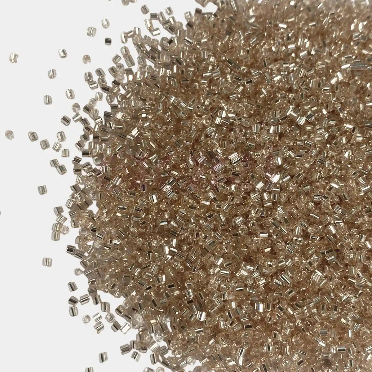 Micro Size 15-0(1.5mm) Cut Beads or Cutdana Copper Shade Color - 25grams (Small Size)
