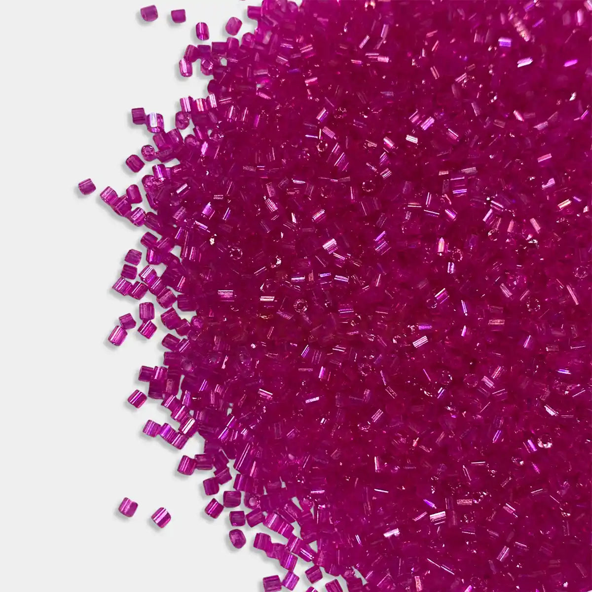 Micro Size 15-0(1.5mm) Cut Beads or Cutdana Rose Color - 25grams (Small Size)
