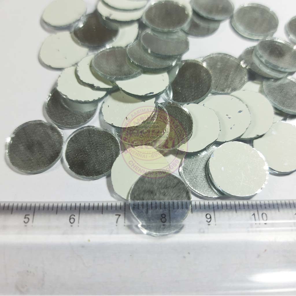 Round Shape Mirror for embroidery (14mm)