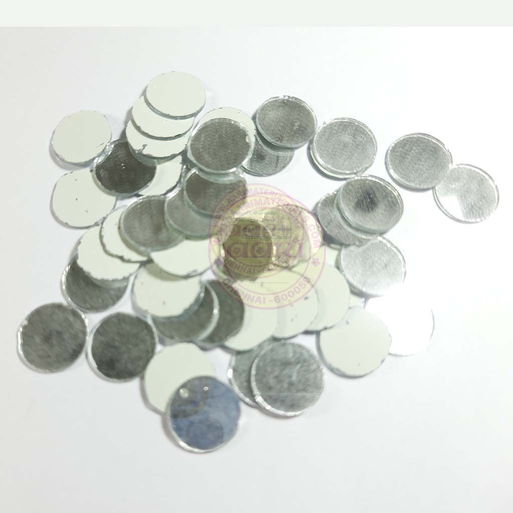 Round Shape Mirror for embroidery (14mm)