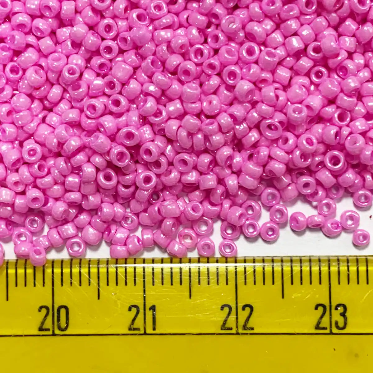 Opaque Seed Beads in  Pink Color 2mm (25grams)