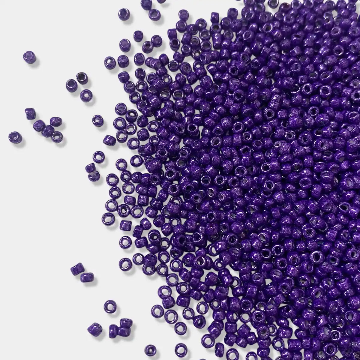 Opaque Seed Beads in Violet Color 2mm (25grams)