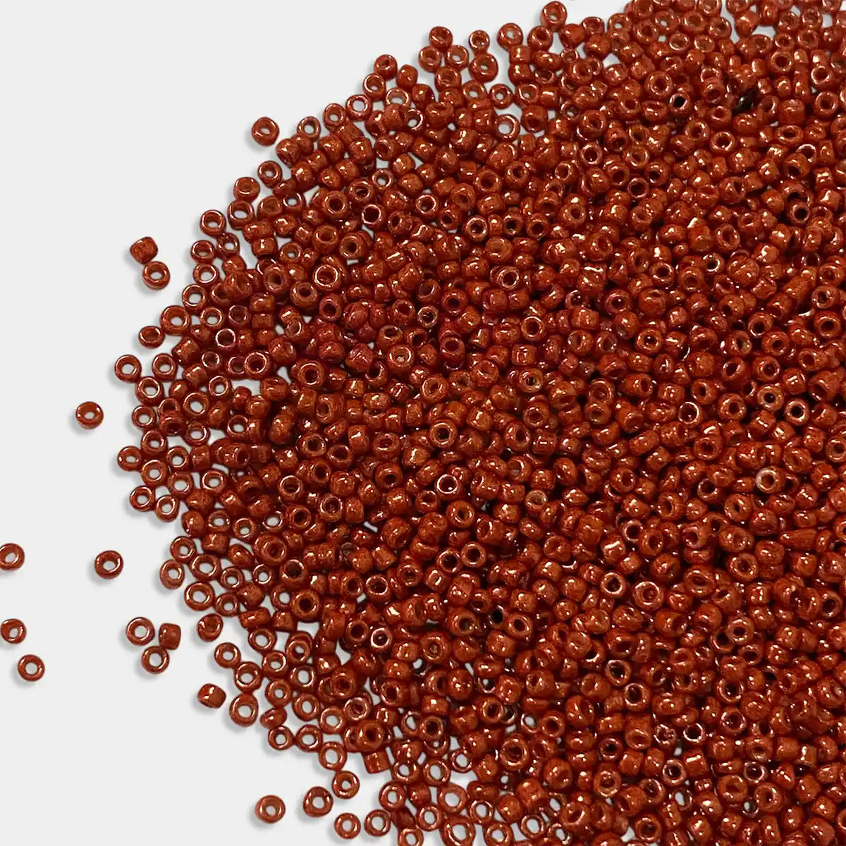 Opaque Seed Beads in Maroon Color 2mm (25grams)