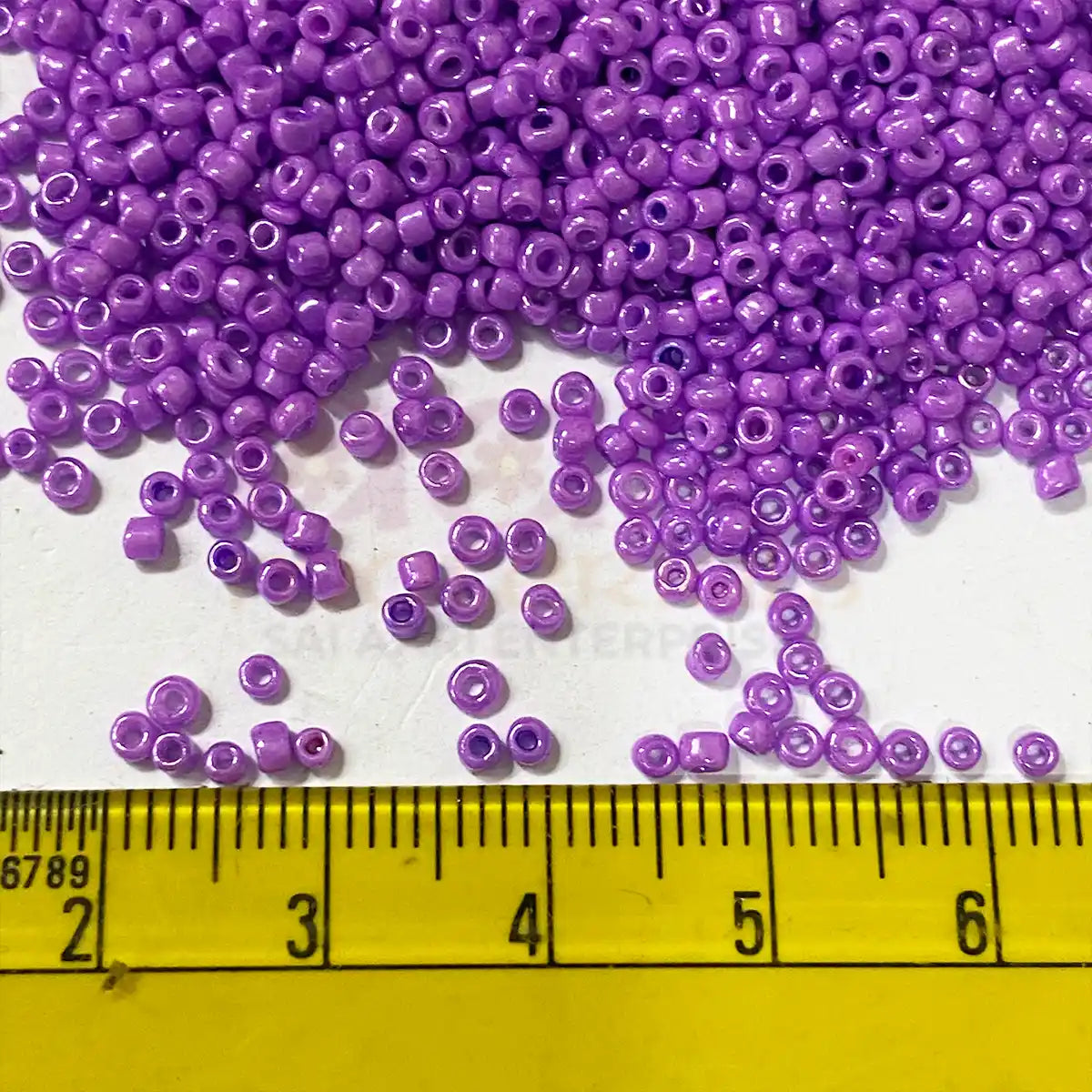 Opaque Seed Beads in Lavender Color 2mm (25grams)