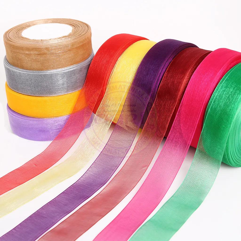Organza Ribbons 0.5 inch(1.5cm) Lenght - 1meter