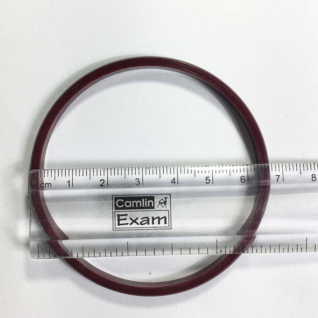 Plastic Bangles Curve Type 2-6 4cut 1Box