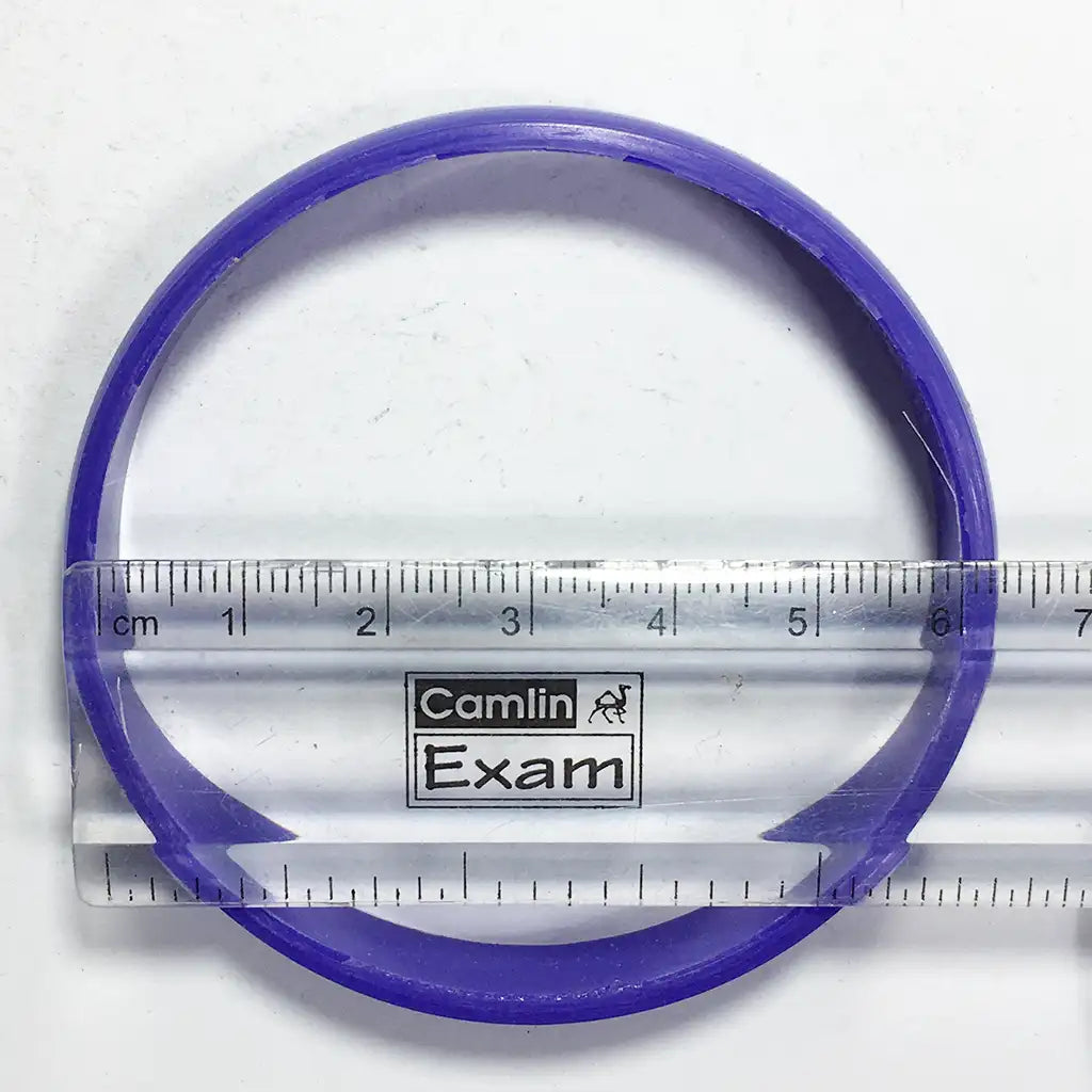 Plastic Bangles Curve Type 2-4 2cut 1Box