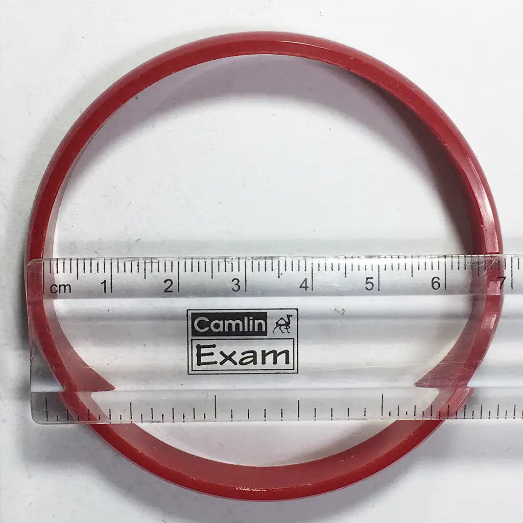 Plastic Bangles Curve Type 2-8 2cut 1Box