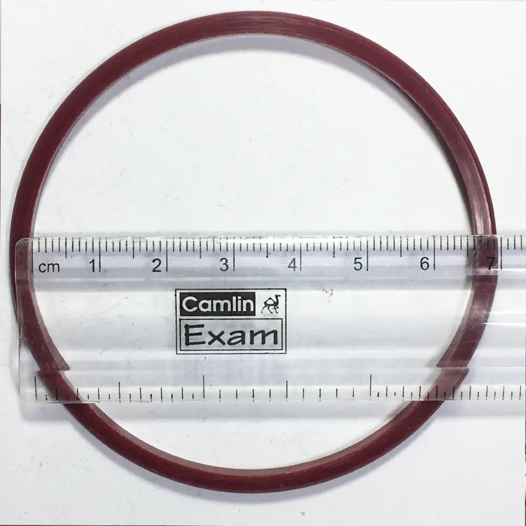 Plastic Bangles Curve Type 2-8 6cut 1Box
