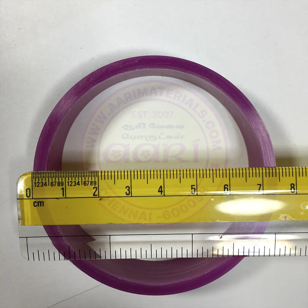 Plastic Bangles Flat Type 2-8 1cut 1Box