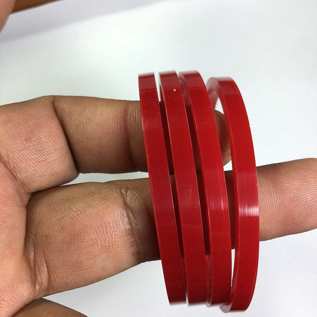 Plastic Bangles Flat Type 2-8 4cut 1Box (Twitter)