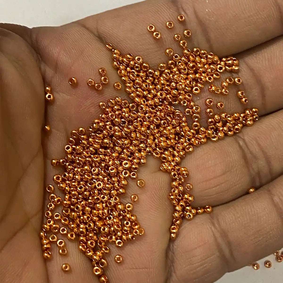 (Prince) Seed or Sugar Beads in Copper Color 10-0 2mm