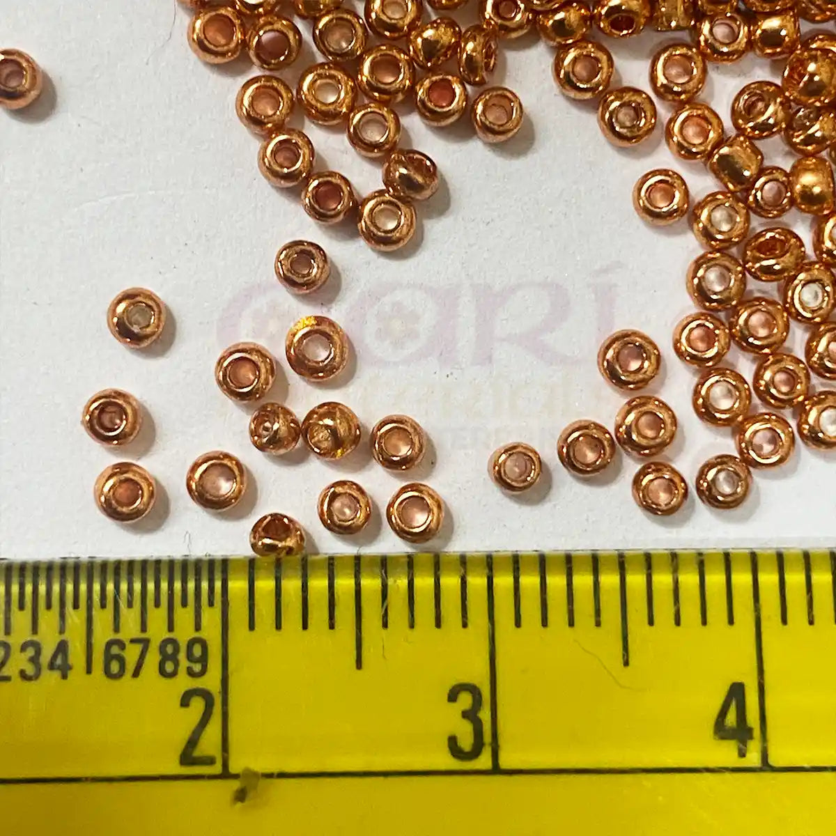 (Prince) Seed or Sugar Beads in Copper Color 10-0 2mm