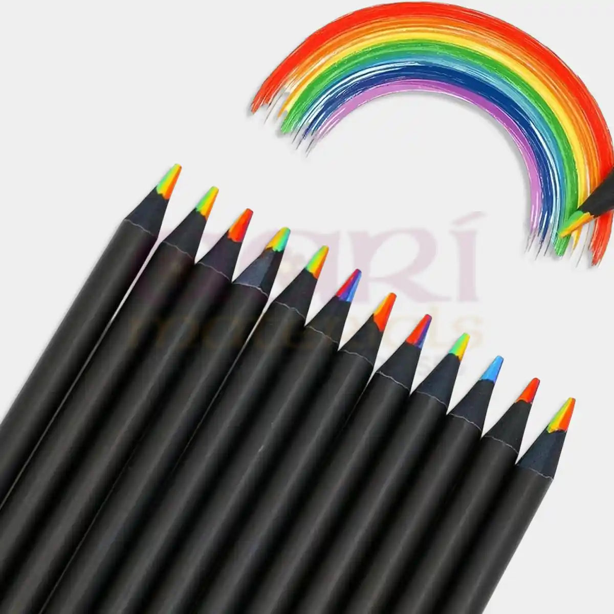 Rainbow Pencils for Drawing Sketching - Pack of 1 Piece