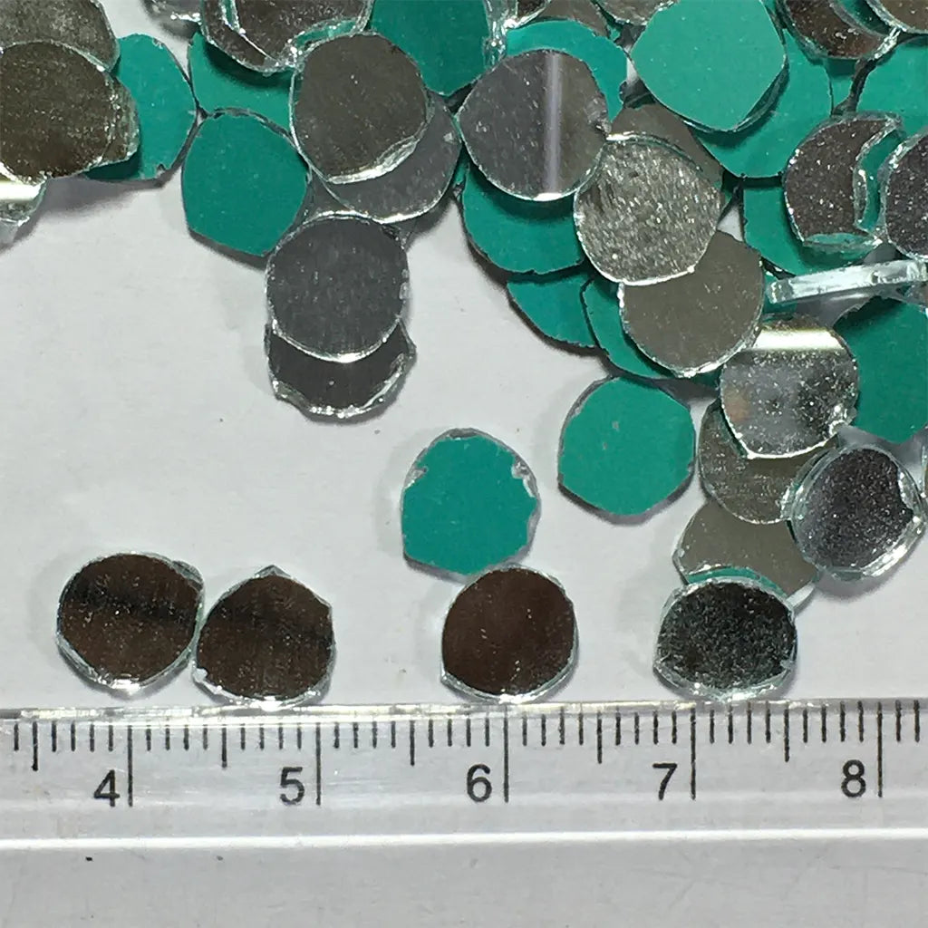 Round Shape Mirror for embroidery (8mm) 20grams
