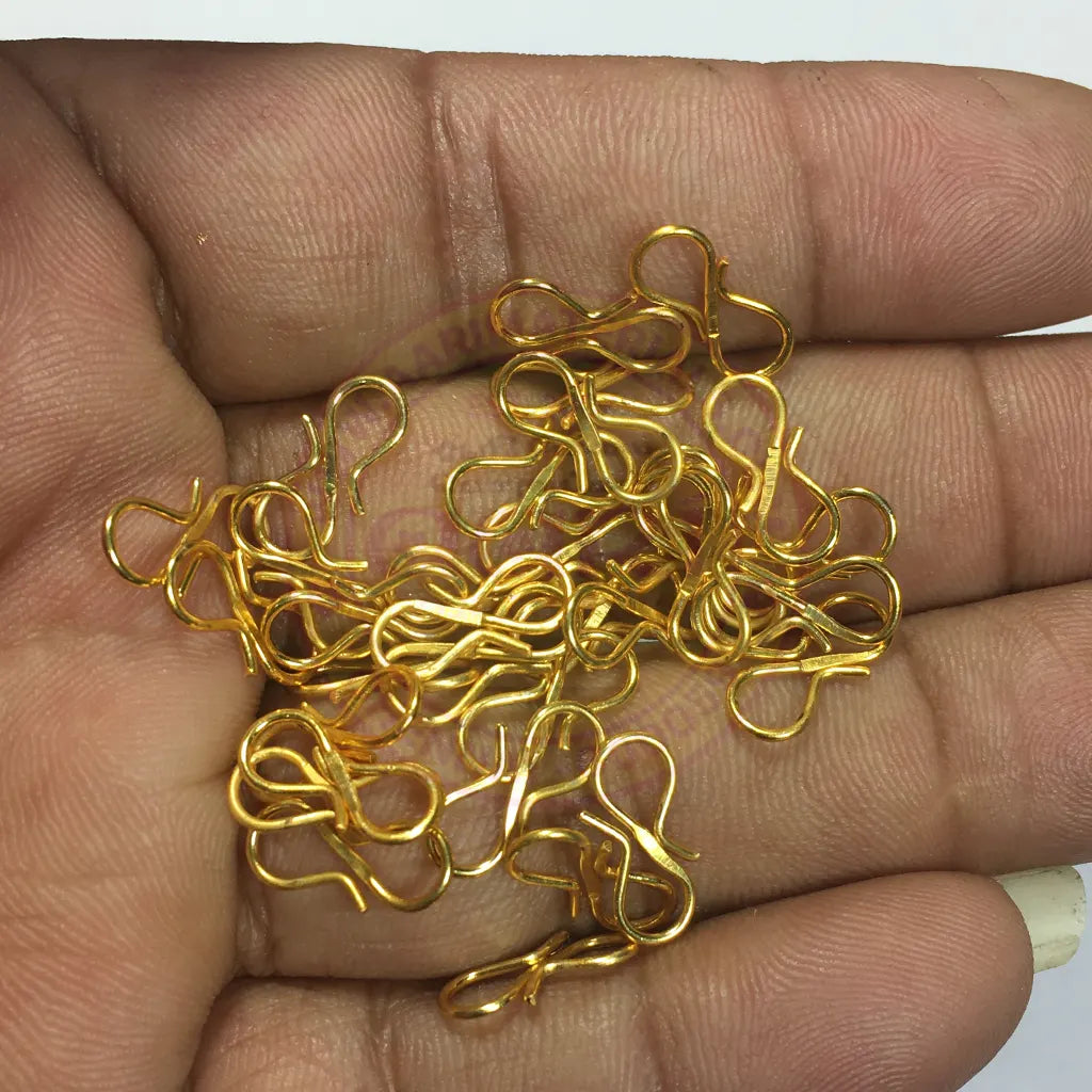 S Hook Golden Color 14mm x 6mm (10 grams)
