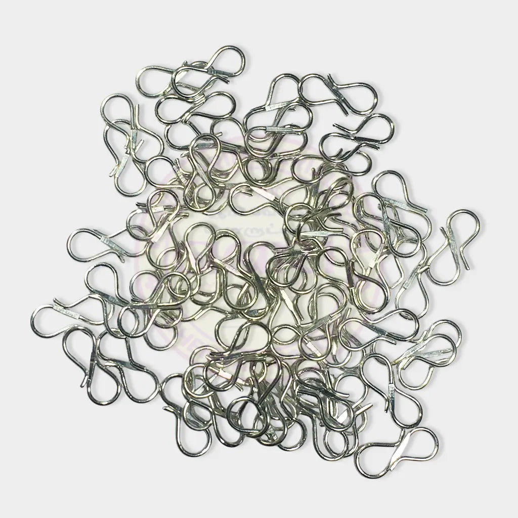 S Hook Silver Color 14mm x 6mm (10 grams)
