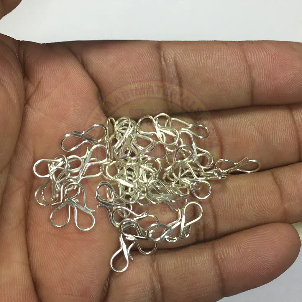 S Hook Silver Color 14mm x 6mm (10 grams)
