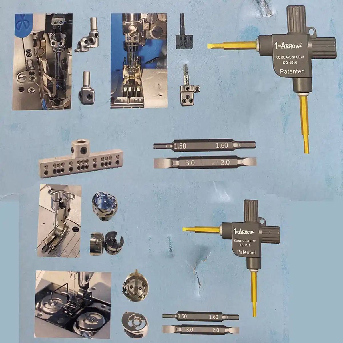 Mini Multi 5 IN 1 Screwdriver for Sewing Machine - Pack of 1 Piece