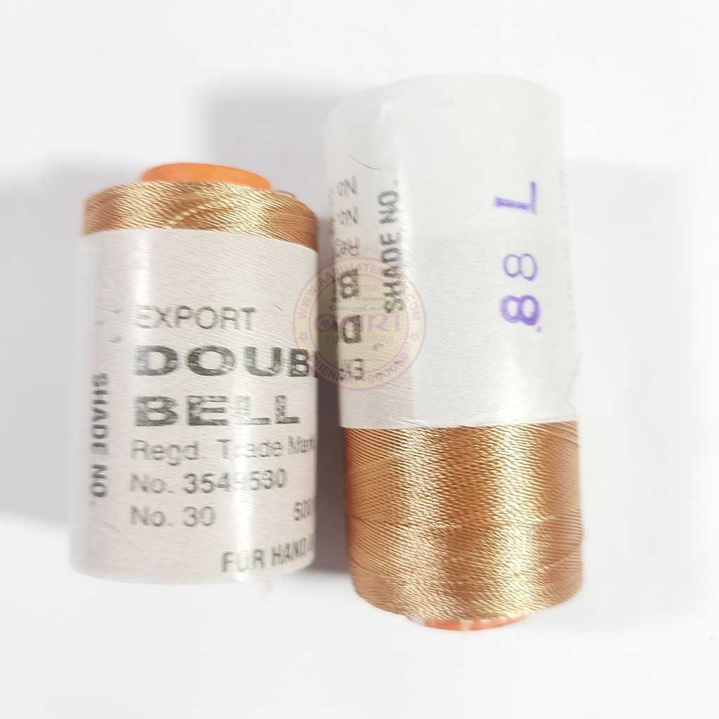 Shade No.88L - Double Bell Silk Thread for Embroidery (1pc)