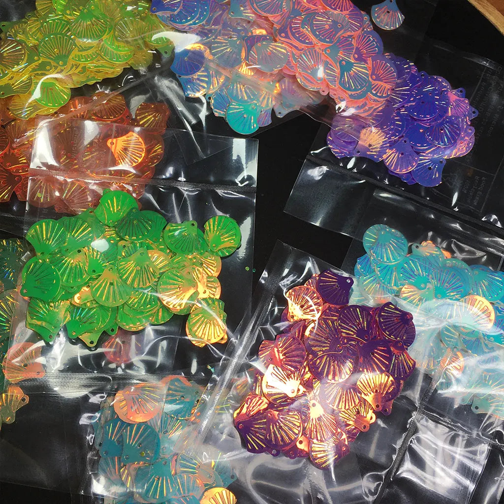 Paillette Shell Shape Shiny Sequins Sewing12mm