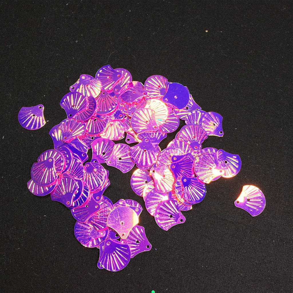 Paillette Shell Shape Shiny Sequins Sewing12mm