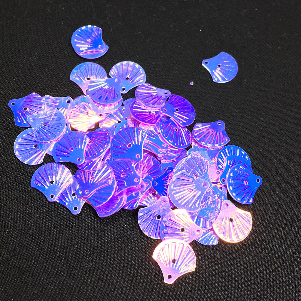 Paillette Shell Shape Shiny Sequins Sewing12mm