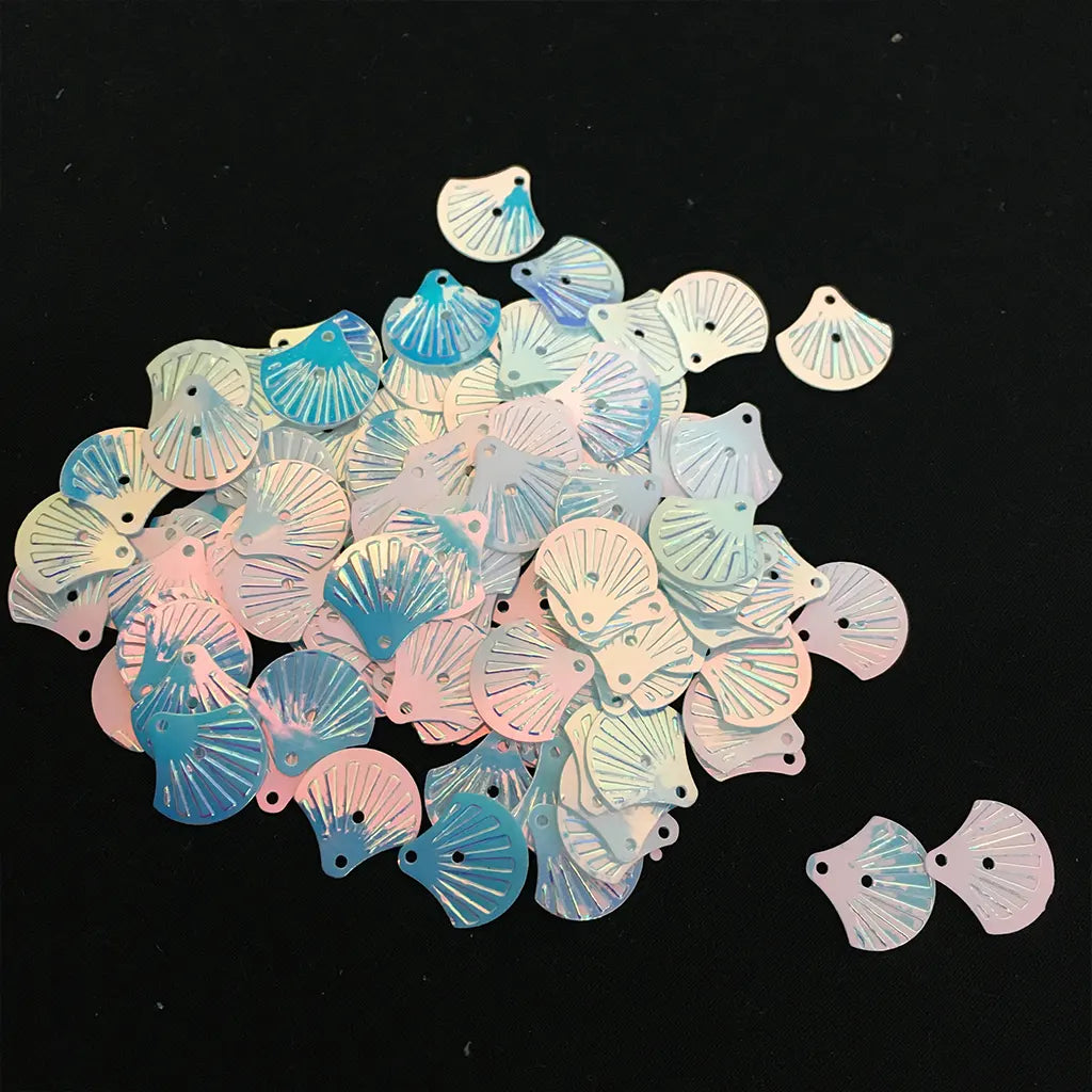 Paillette Shell Shape Shiny Sequins Sewing12mm