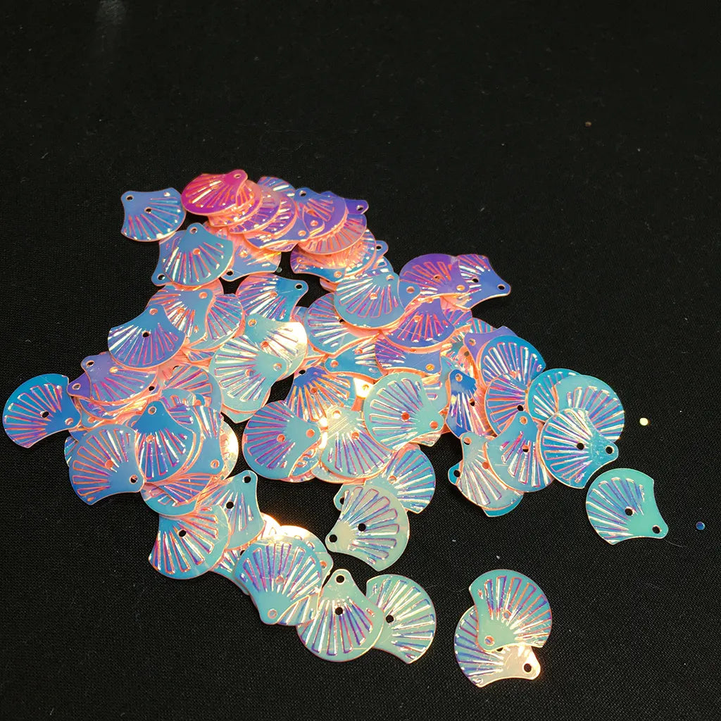 Paillette Shell Shape Shiny Sequins Sewing12mm