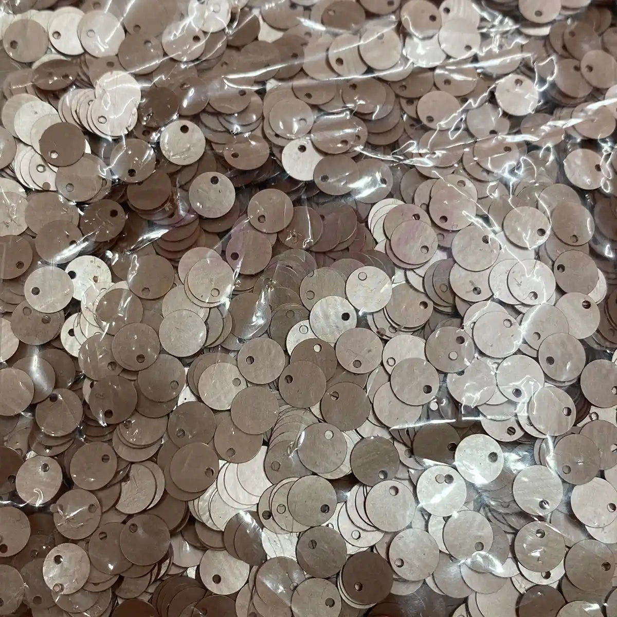 Side Hole Sequin Paillettes 6mm - Pack of 10 Grams