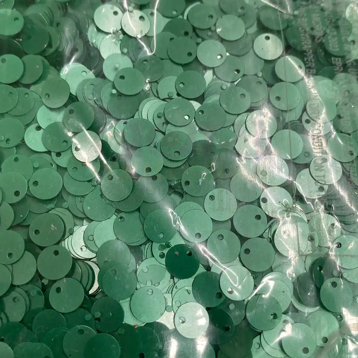 Side Hole Sequin Paillettes 6mm - Pack of 10 Grams