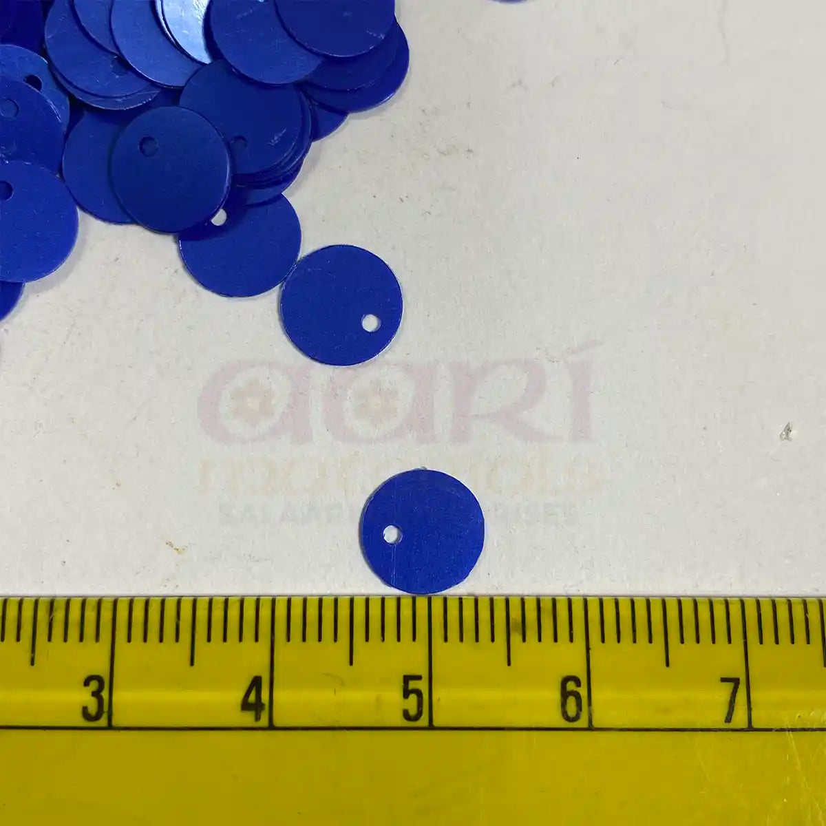 Side Hole Sequin Paillettes 8mm - Pack of 10 Grams