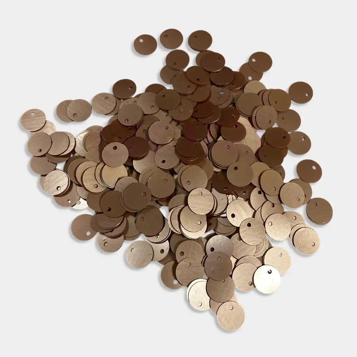 Side Hole Sequin Paillettes 8mm - Pack of 10 Grams