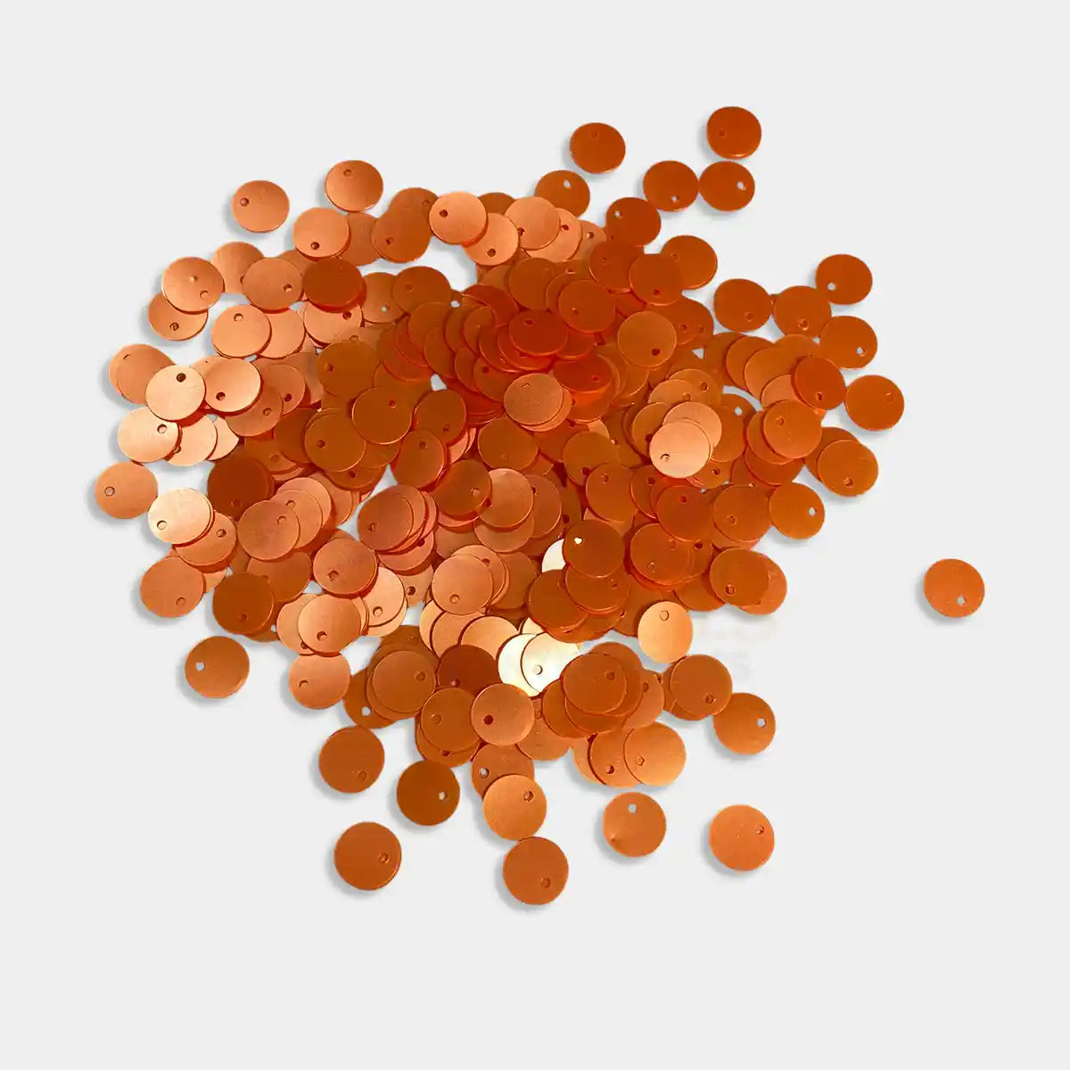 Side Hole Sequin Paillettes 8mm - Pack of 10 Grams