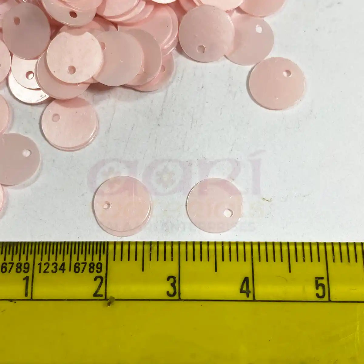 Side Hole Sequin Paillettes 8mm - Pack of 10 Grams