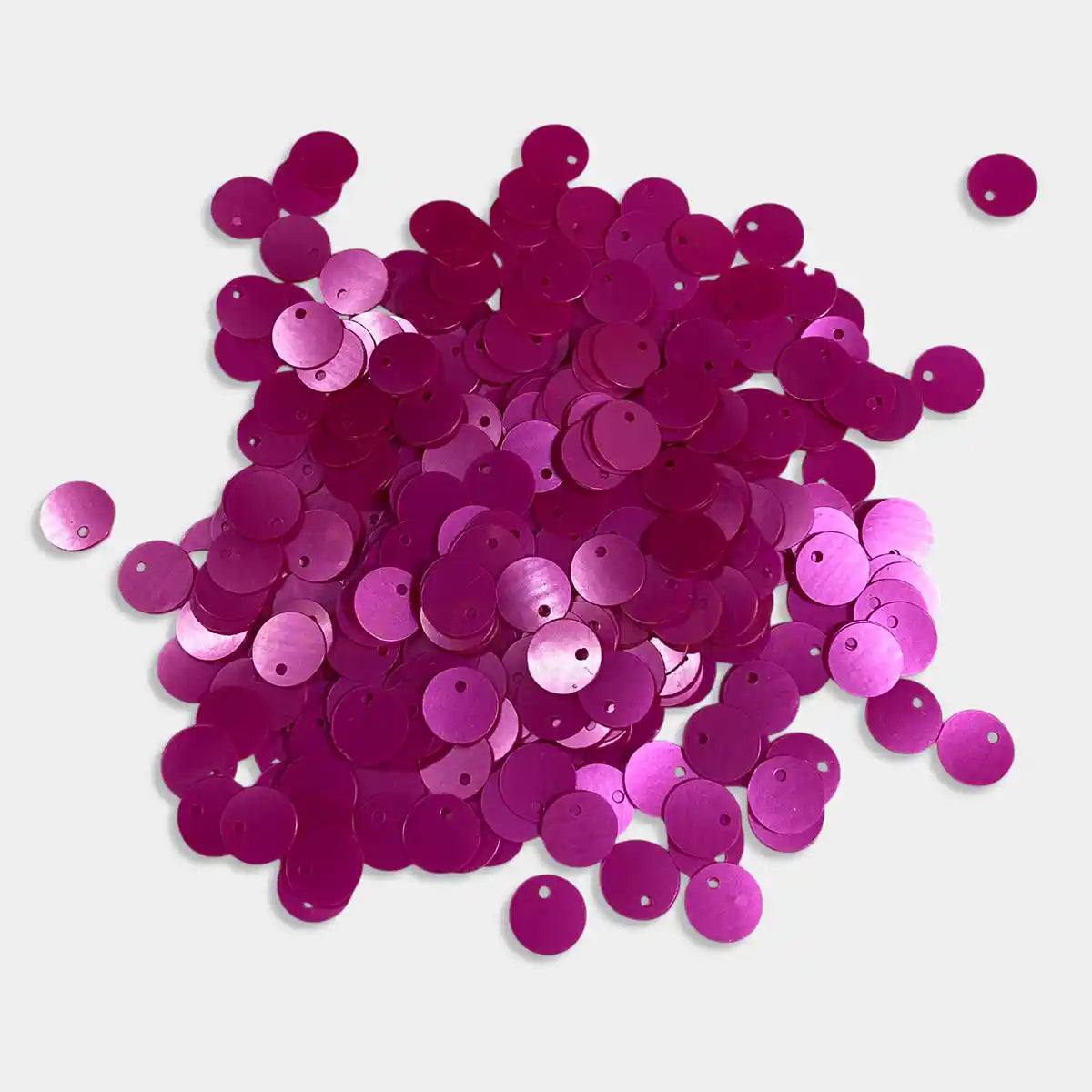 Side Hole Sequin Paillettes 8mm - Pack of 10 Grams