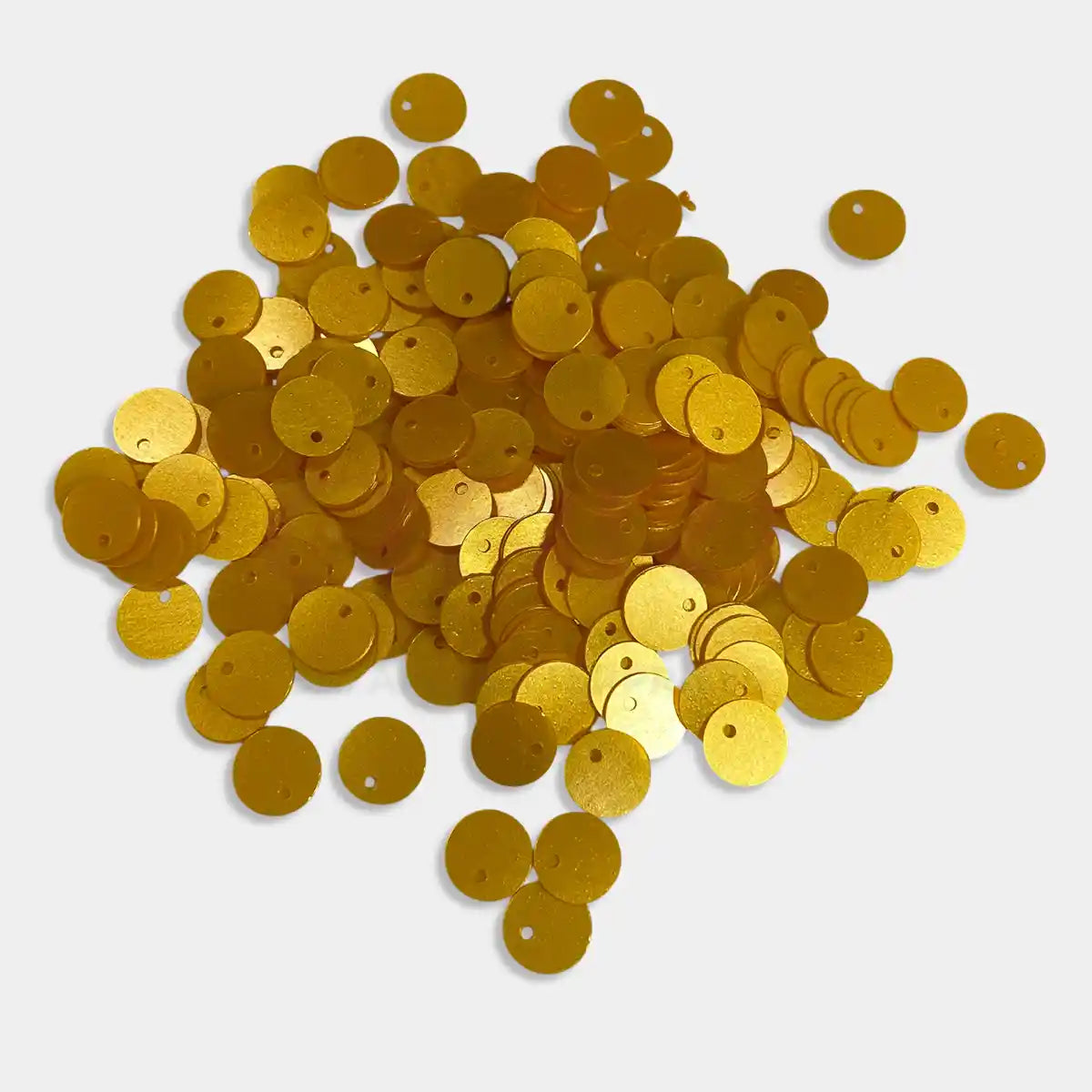 Side Hole Sequin Paillettes 8mm - Pack of 10 Grams