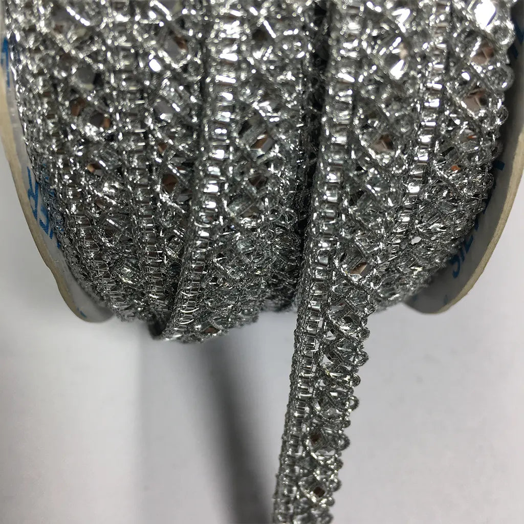 Silver Color Lace No.18112 (1Meter)