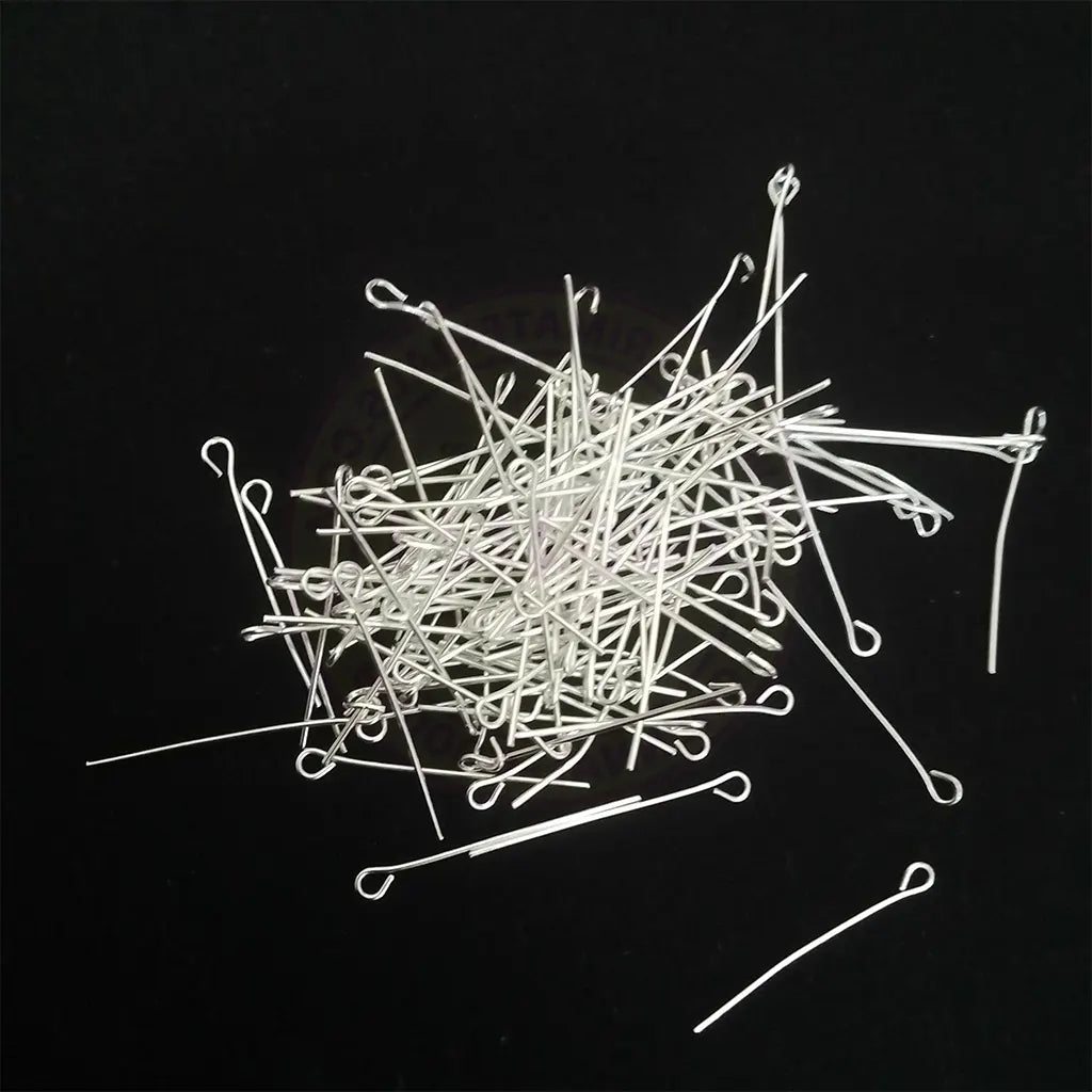 Silver Eye Pins 30mm (10grams) for Jewelry Making