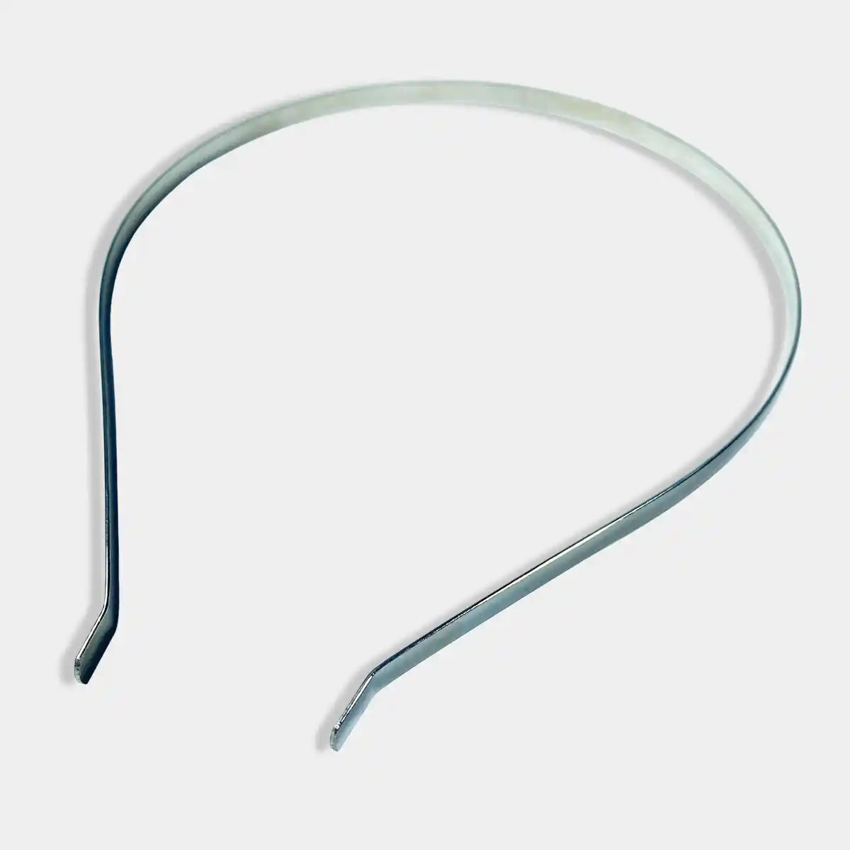 Silver Hair Hoops Metal DIY Findings Hair Accessories - 1 piece