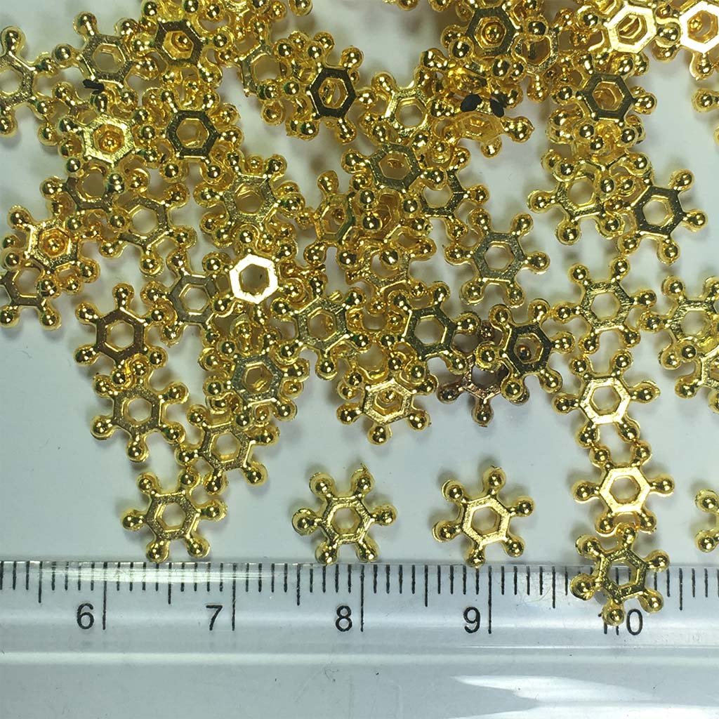Star Chakri-Polo Rings-Jarkan Chakri 8mm Gold Color (10grams)