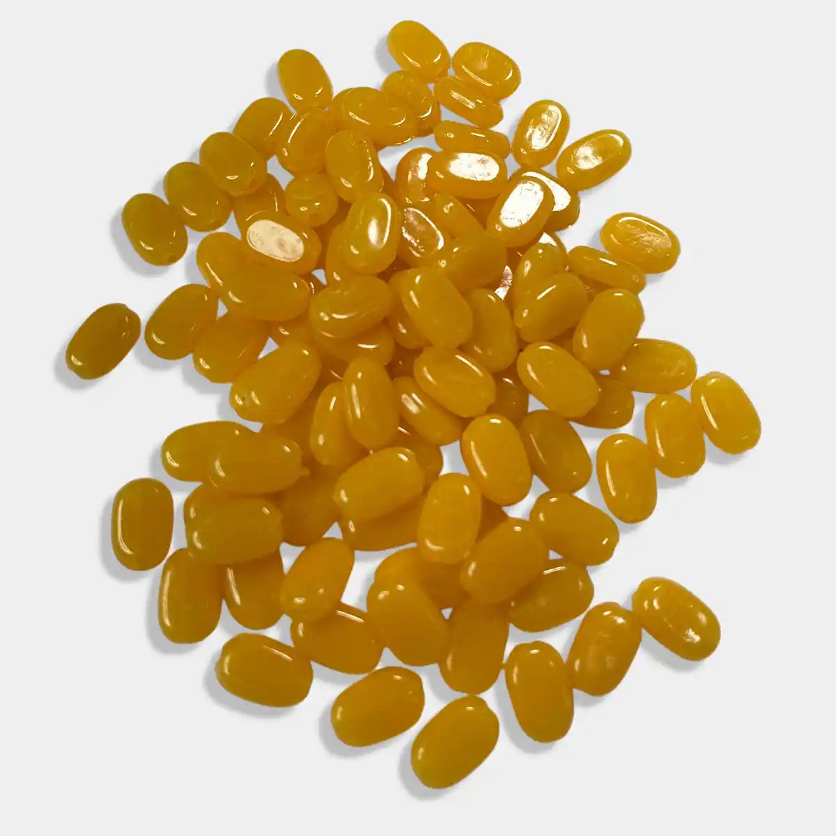 Tablet Bead Oval Shape Light Orange (Butterscotch) Color (20grams) Size 10-7-4mm