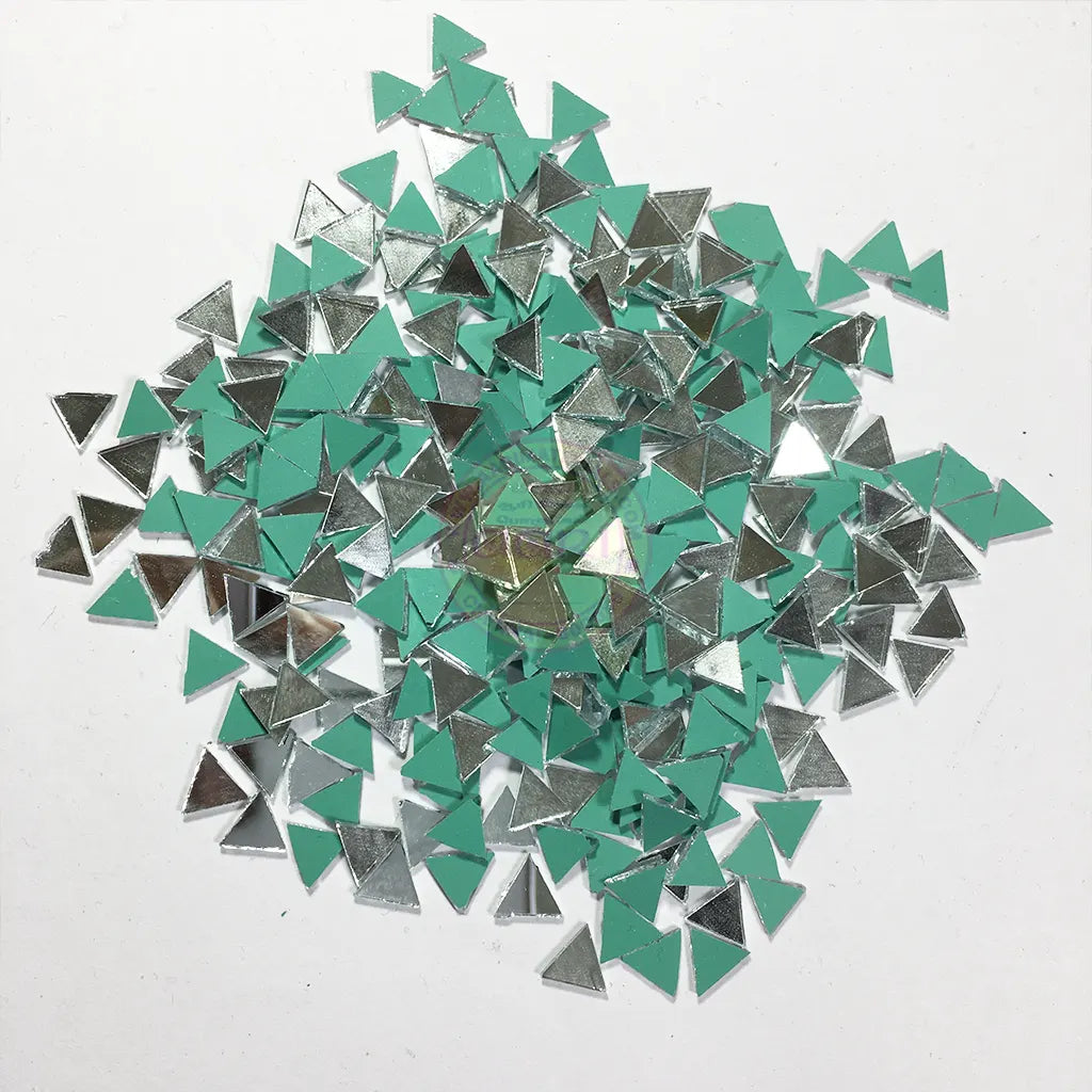 Triangle Shape Mirror for embroidery (7mm) 20grams