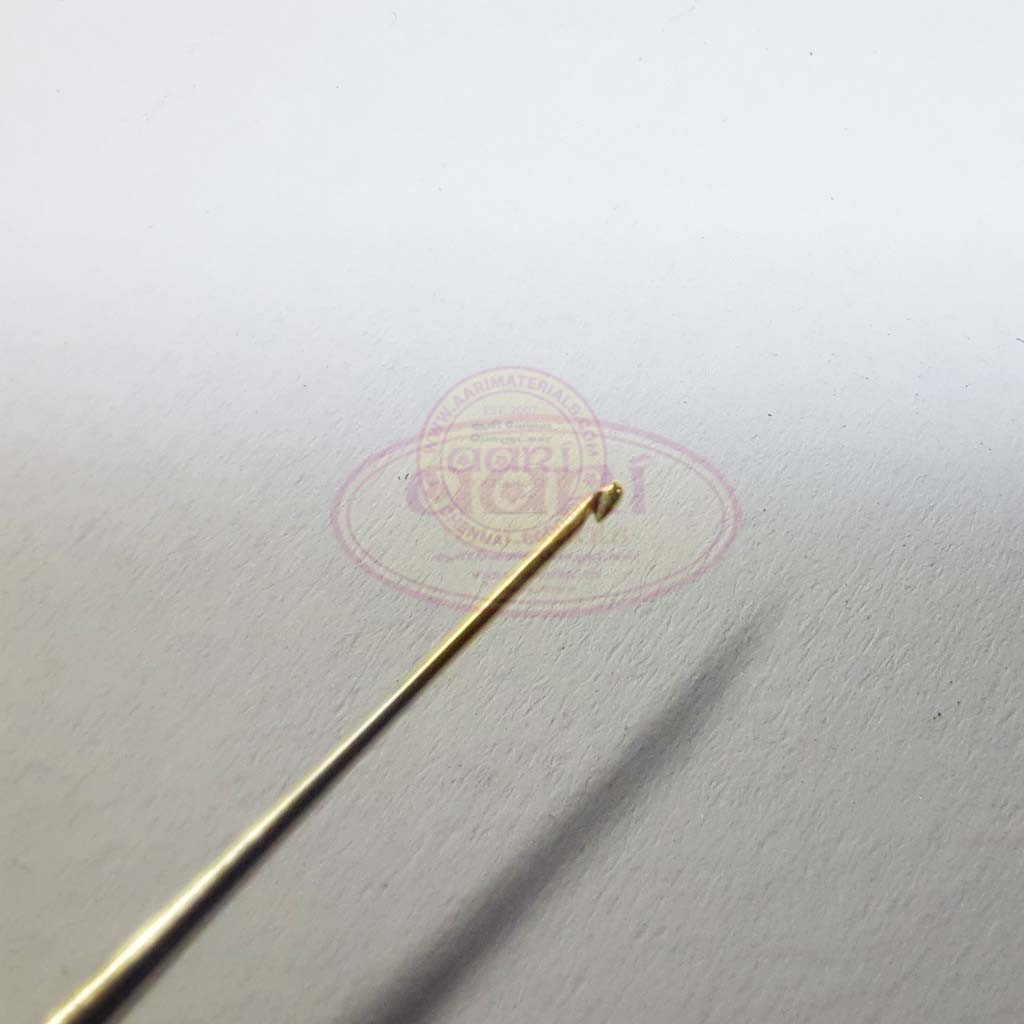 Tulip Needle/Aari Imported Needle Size No:24(0.4mm) Pack of 1 Needle