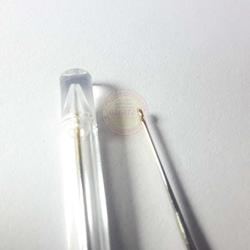 Tulip Needle/Aari Imported Needle No:23 Pack of 1 Needle