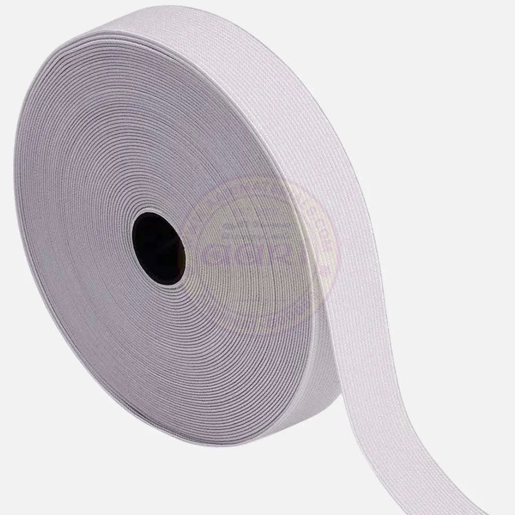 Woven White Color Elastic (38mm) 1.5inch 1meter