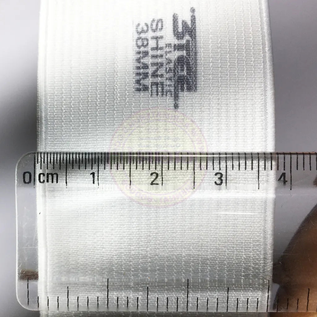 Woven White Color Elastic (38mm) 1.5inch 1meter