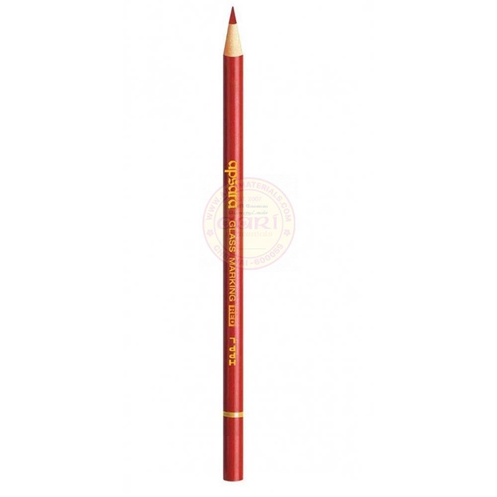 Apsara Glass Marking Pencils, Red (1Pc)